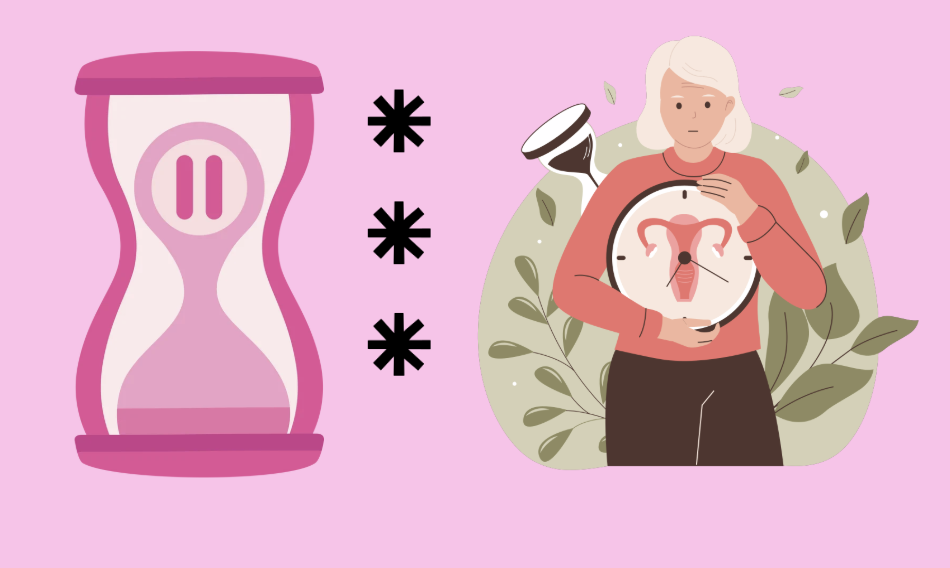 Illustration representing perimenopause awareness